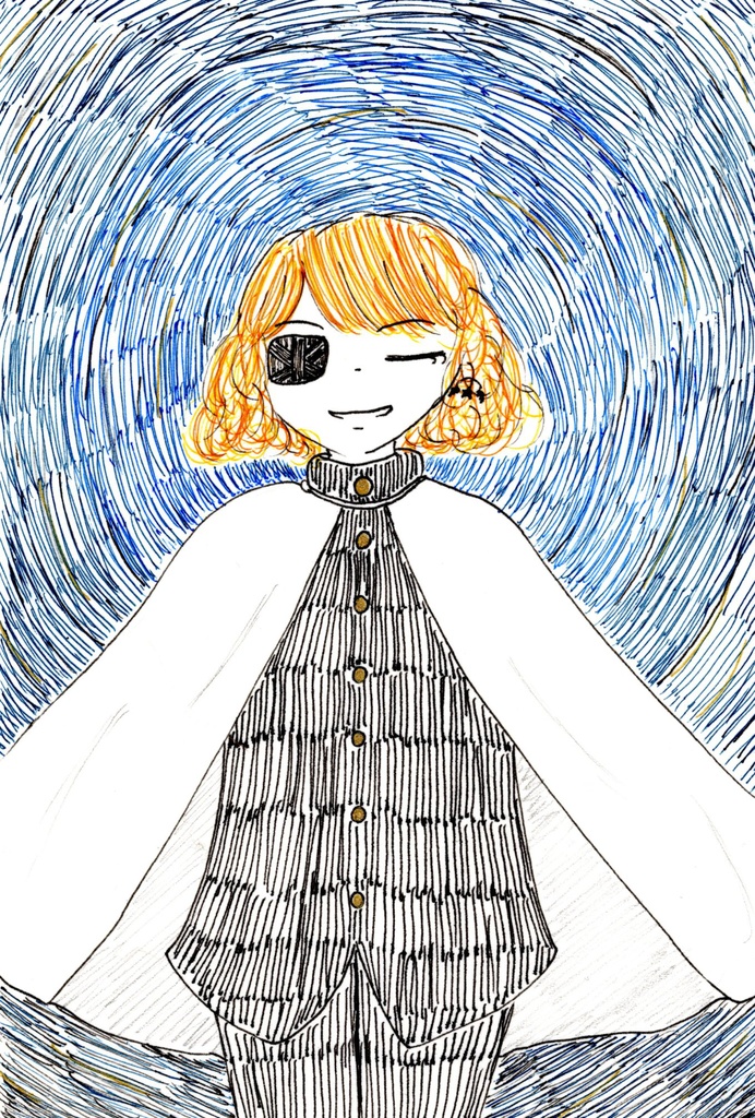 「星は巡る」アナログ原画