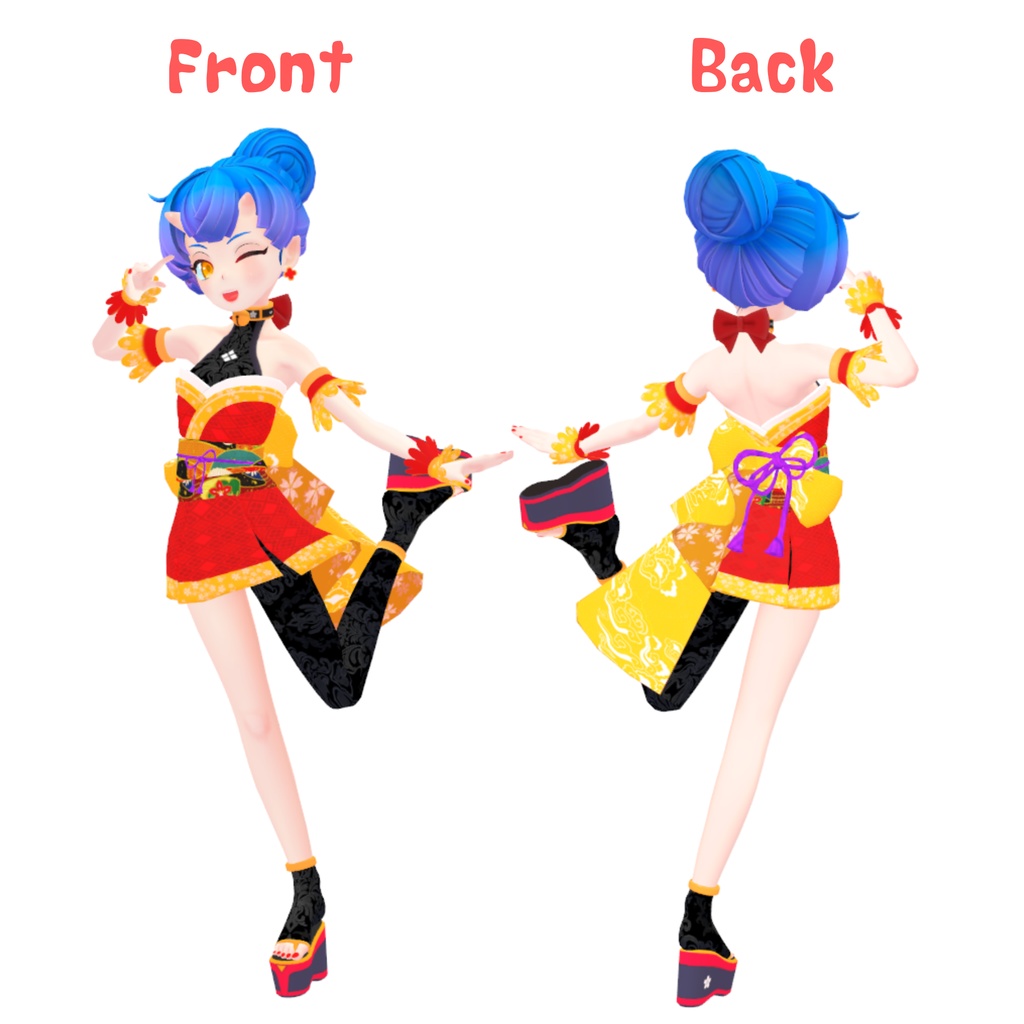 【オリジナル3Dモデル】鬼灯もみじ