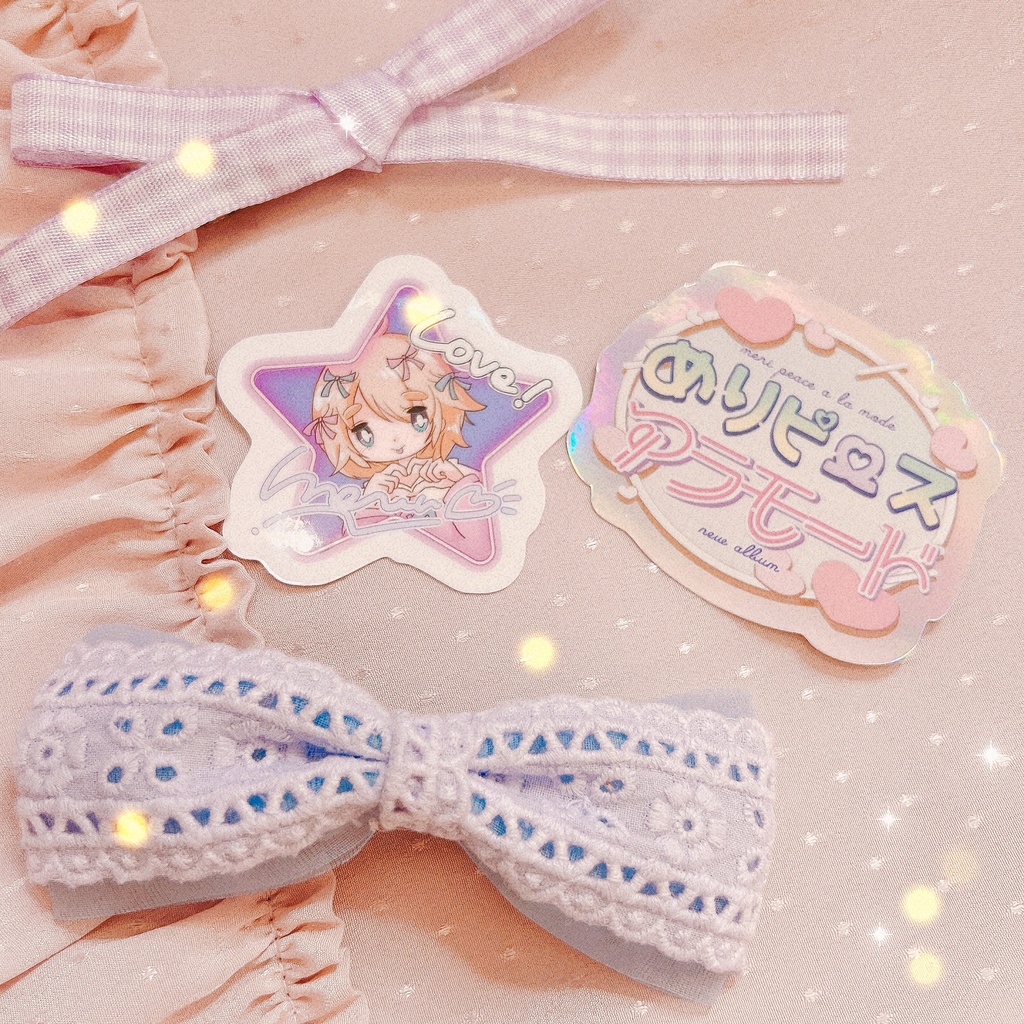 めりピース♥アラモードステッカーセット