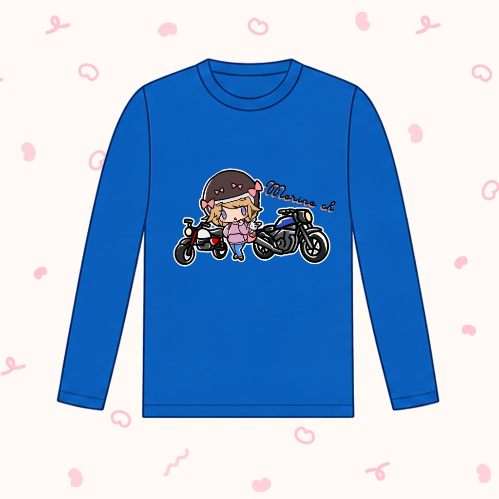 ブルーミィ❤サリュ❤めりぴロンT（青だよ💙受注生産）