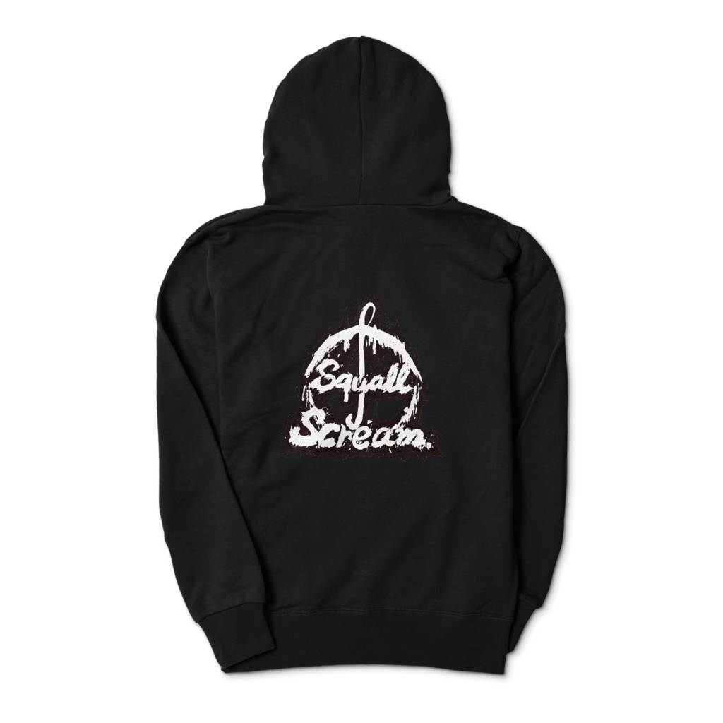Squall Of Screamパーカー 黒