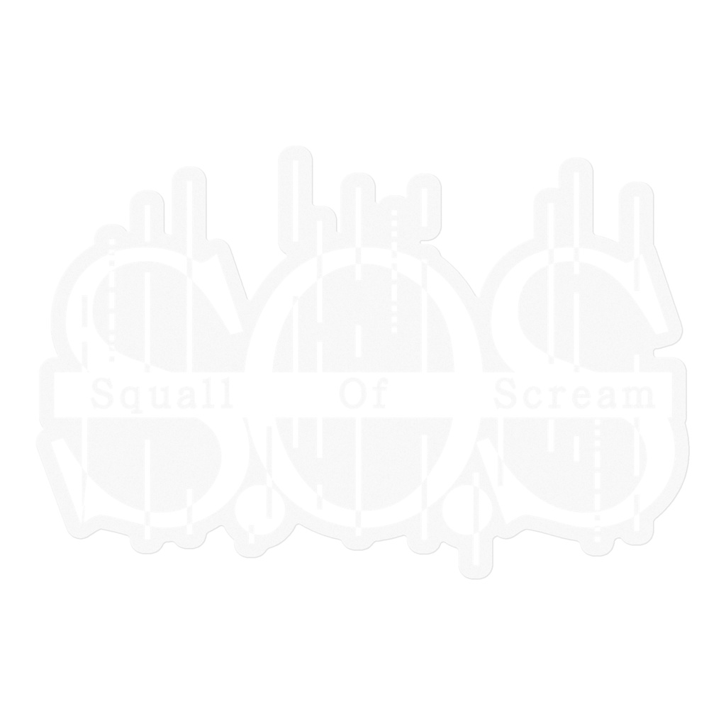 Squall Of Scream ロゴステッカー