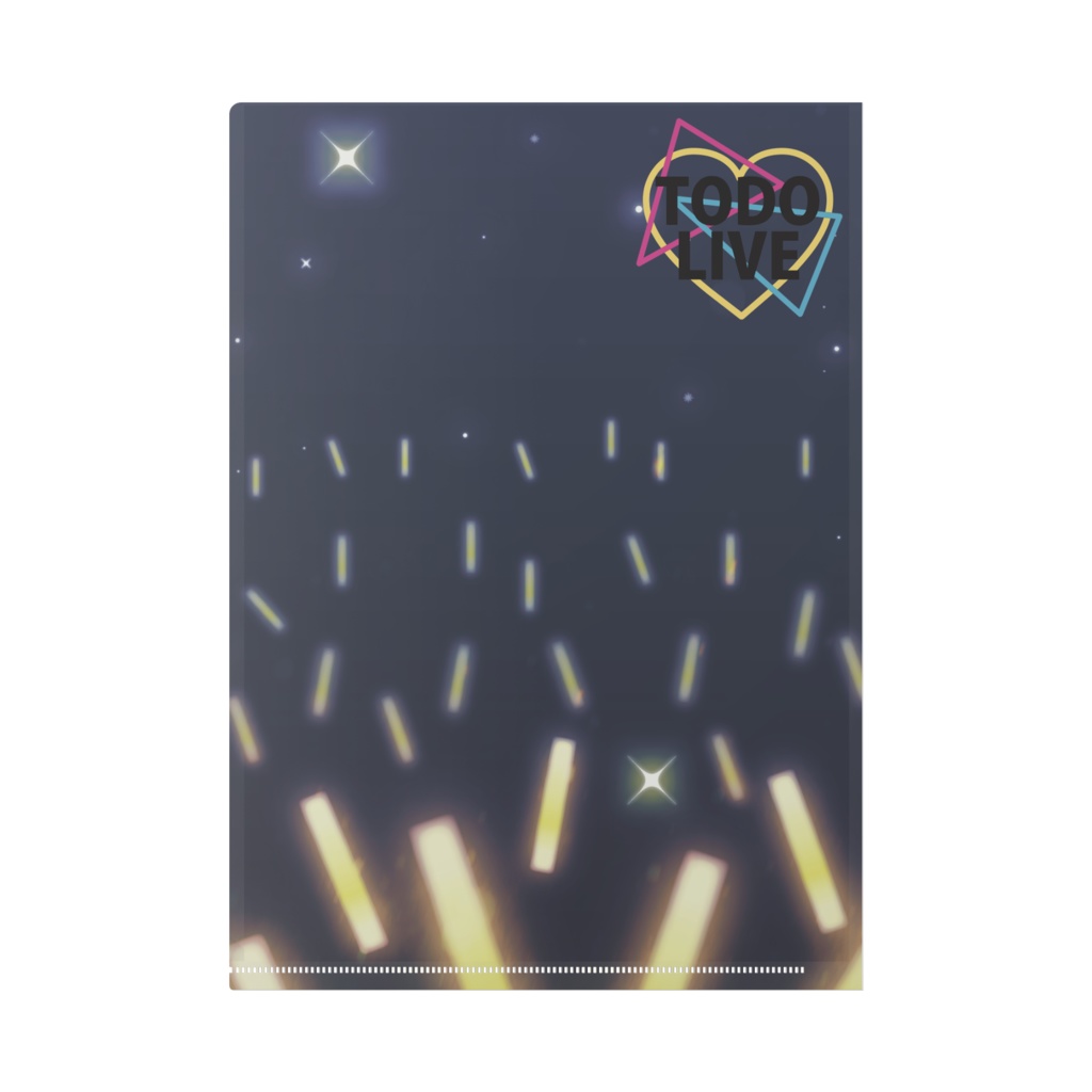 TODOLIVE記念クリアファイル