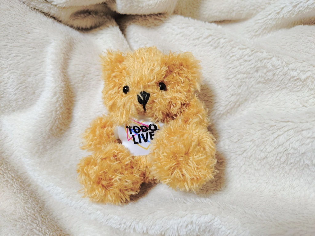 【きときとカフェ事後通販】くまぬいストラップ