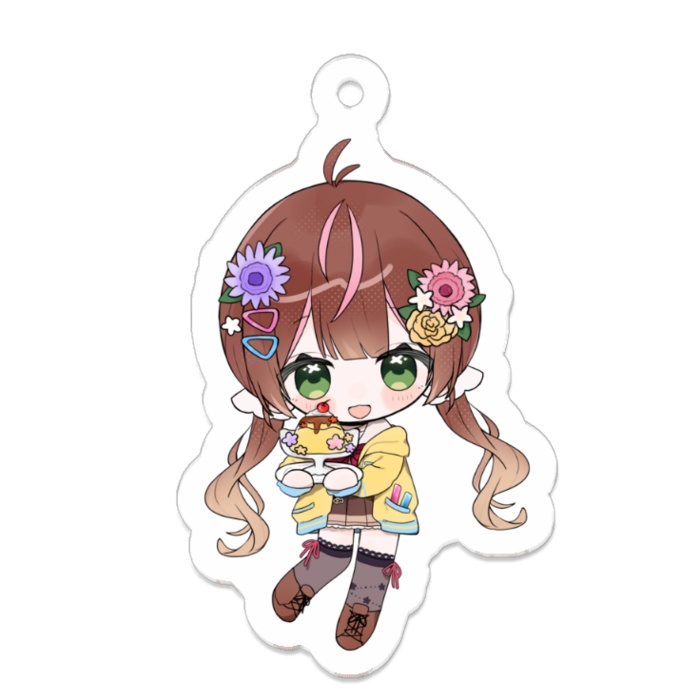 【きときとカフェ事後通販】アクリルキーホルダー