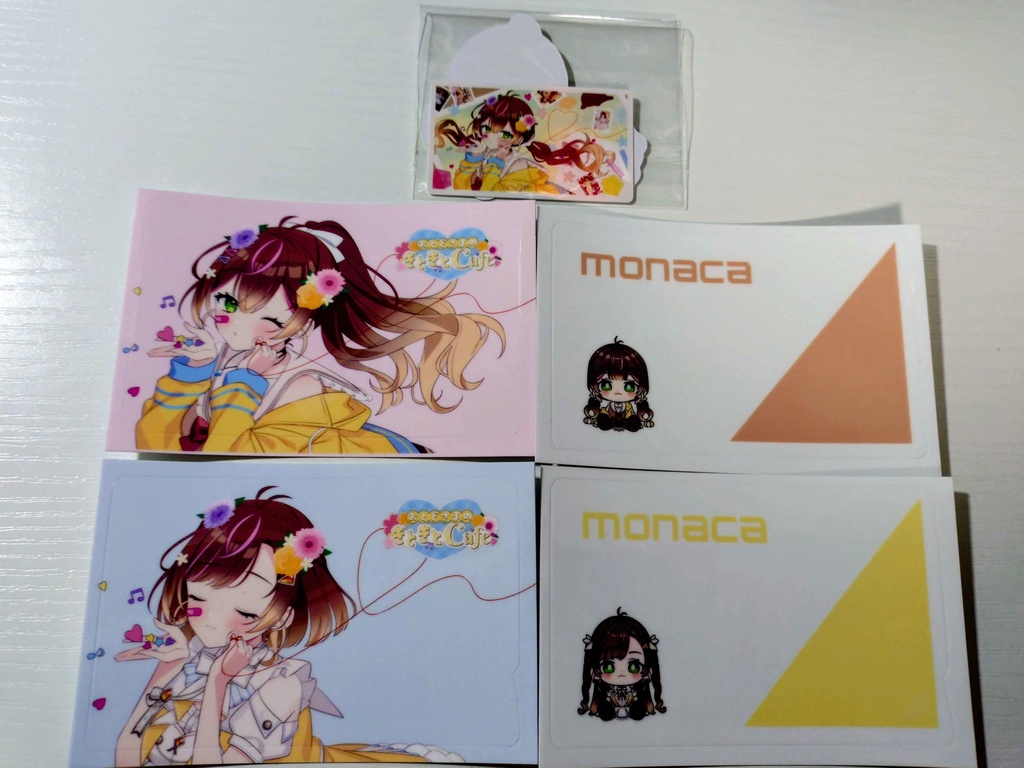 【きときとカフェ事後通販】通販限定ステッカーセット