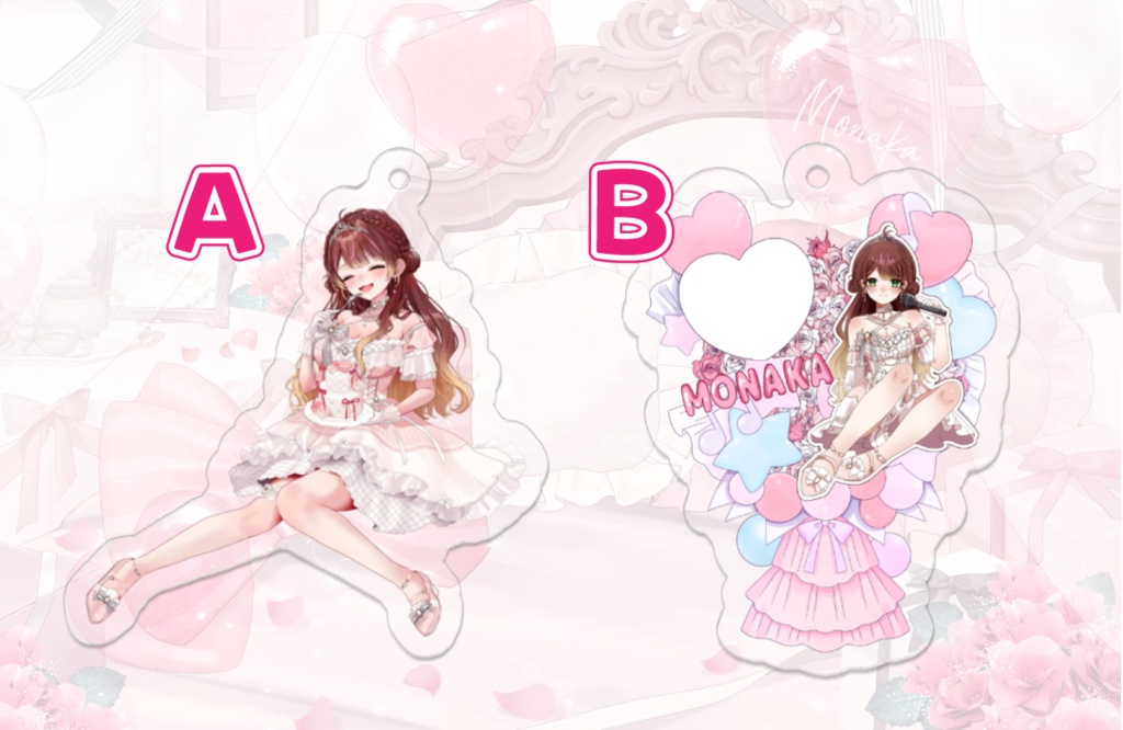 【名古屋カフェ事後通販🎀】アクリルキーホルダー