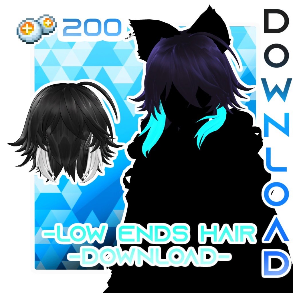MMD // Low Ends Hair