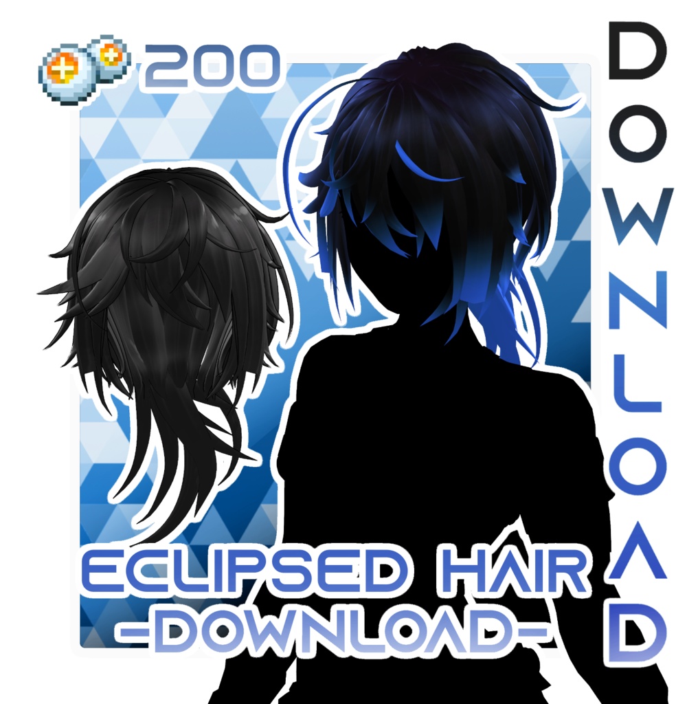 MMD // Eclipsed Hair