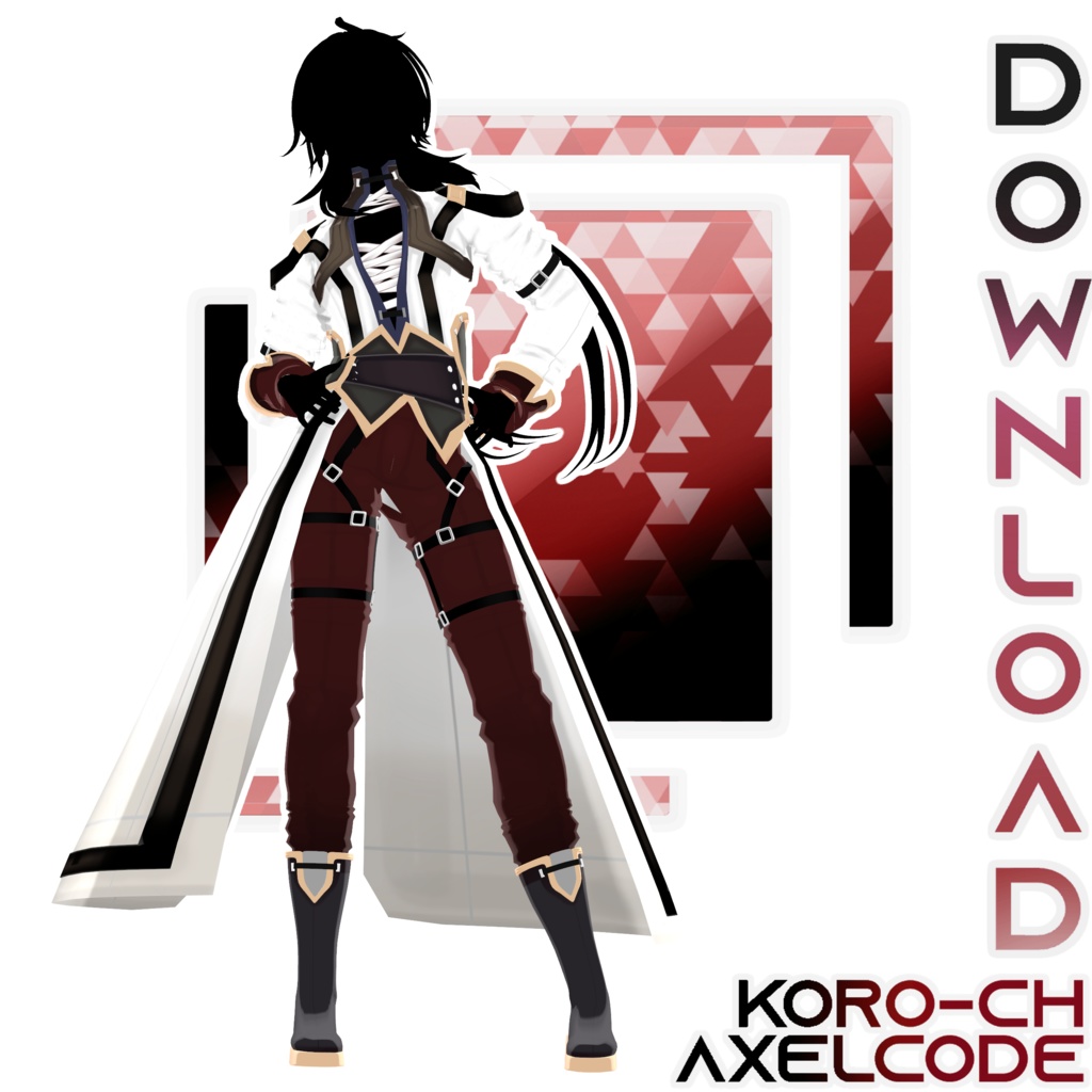 MMD // Commander Outfit DOWNLOAD // P2U