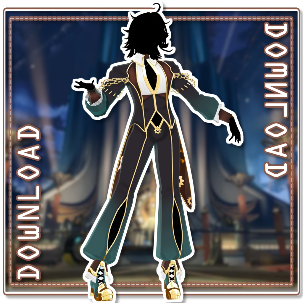 MMD // Golden Hour Outfit DOWNLOAD // P2U