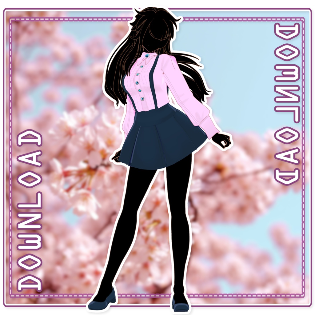 MMD // Spring Blouse Outfit DOWNLOAD // P2U