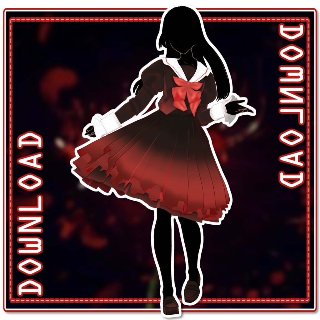 MMD // Phantom Butterfly Outfit DOWNLOAD // P2U