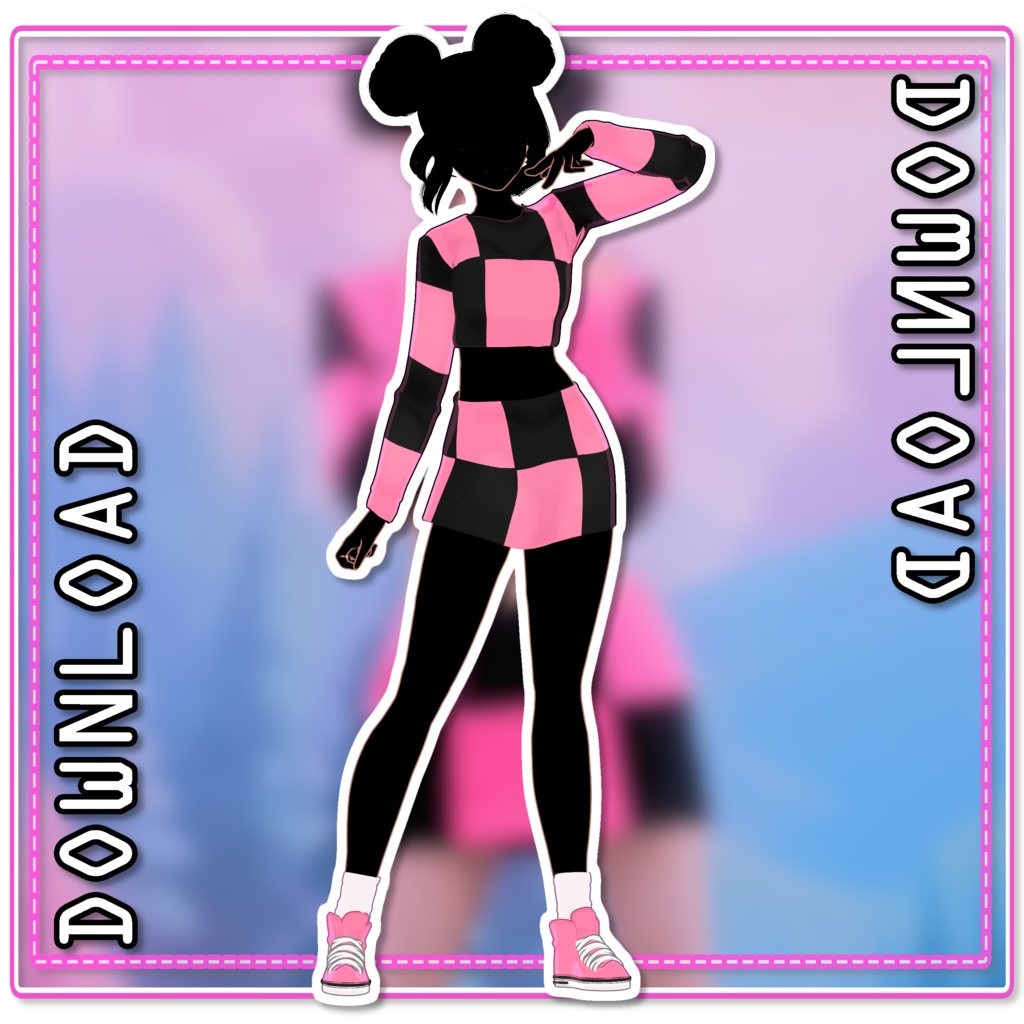 MMD // NEMONEMO (네모네모) Outfit DOWNLOAD // P2U