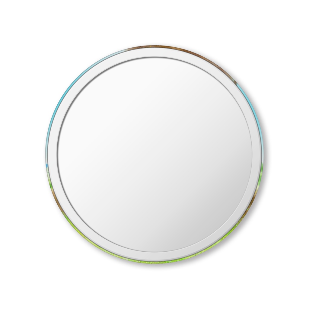 ぱんだきのこちゃん 缶ミラー だいじょうぶだよ♪