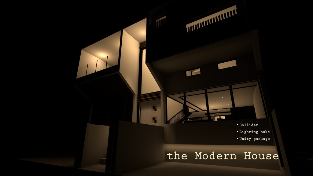 VRChat向け「the Modern House」