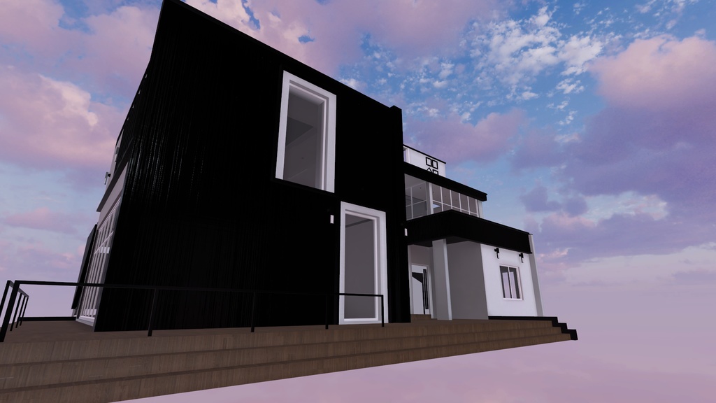 VRChat向け「the Cubed House」