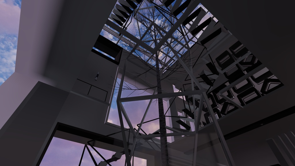 VRChat向け「the Cubed House」