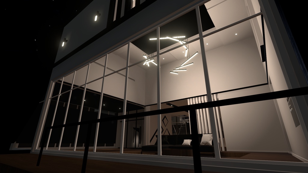 VRChat向け「the Cubed House」