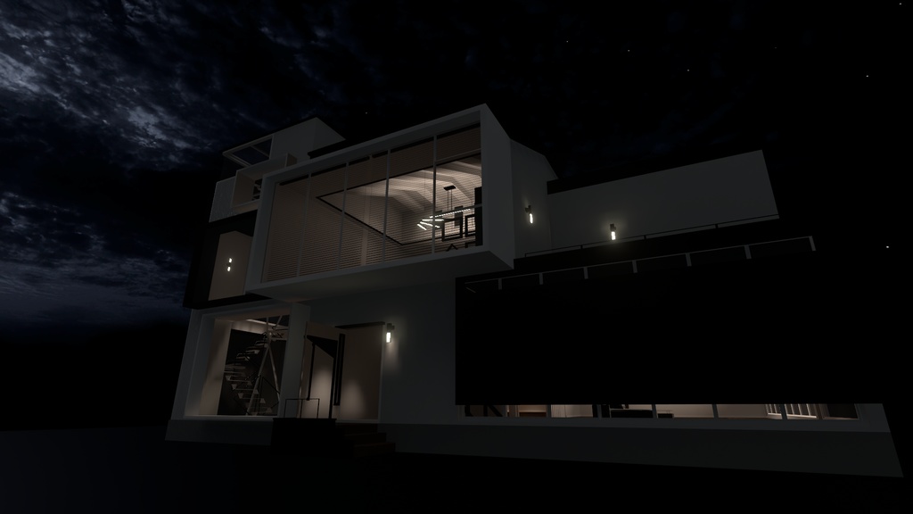 VRChat向け「the Cubed House」