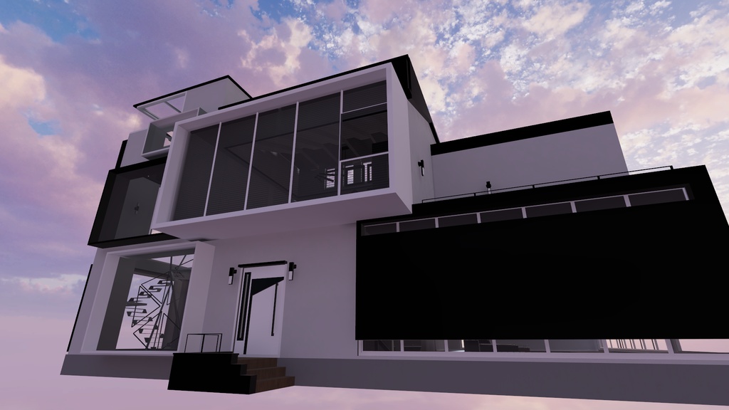 VRChat向け「the Cubed House」