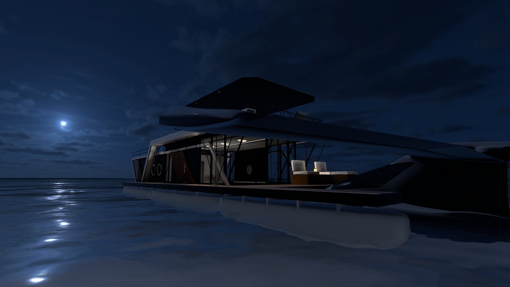 VRChat向け「the Boathouse」