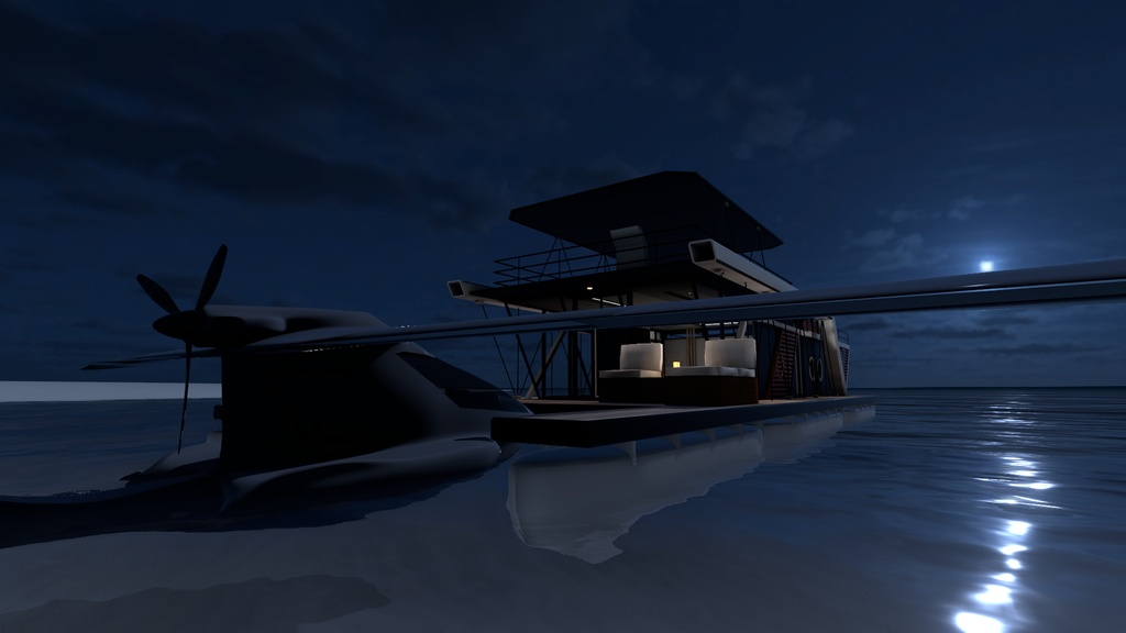 VRChat向け「the Boathouse」