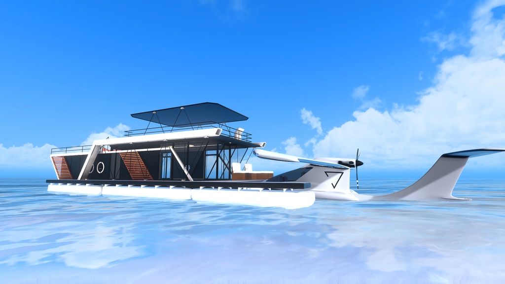 VRChat向け「the Boathouse」