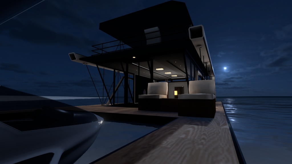 VRChat向け「the Boathouse」