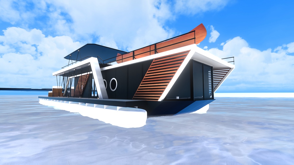 VRChat向け「the Boathouse」