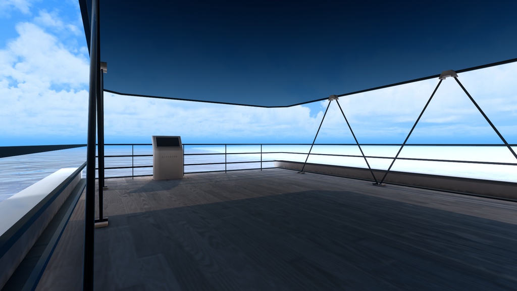 VRChat向け「the Boathouse」