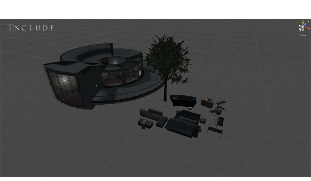 VRChat向け「the Roundhouse」