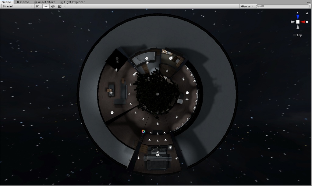 VRChat向け「the Roundhouse」