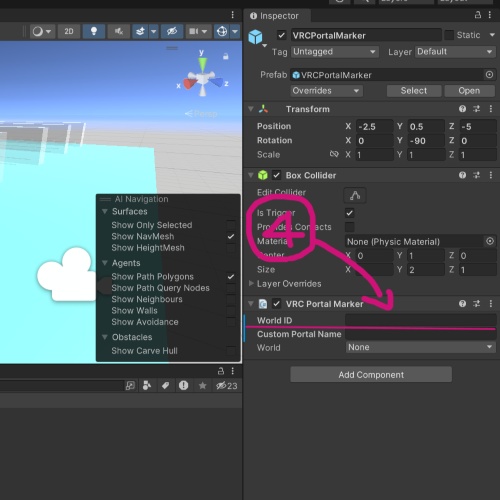 【初心者OK】VRChatポータルワールド作成キット【簡単&無料】