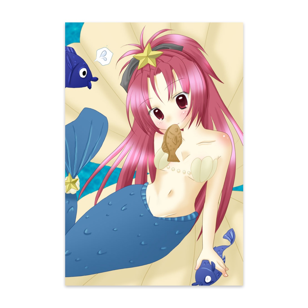 佐倉杏子人魚ポスカ
