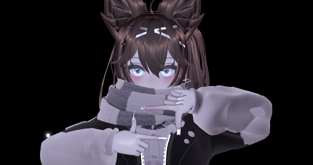 雪片目玉テクスチャー (Snowflake Eye Tex)