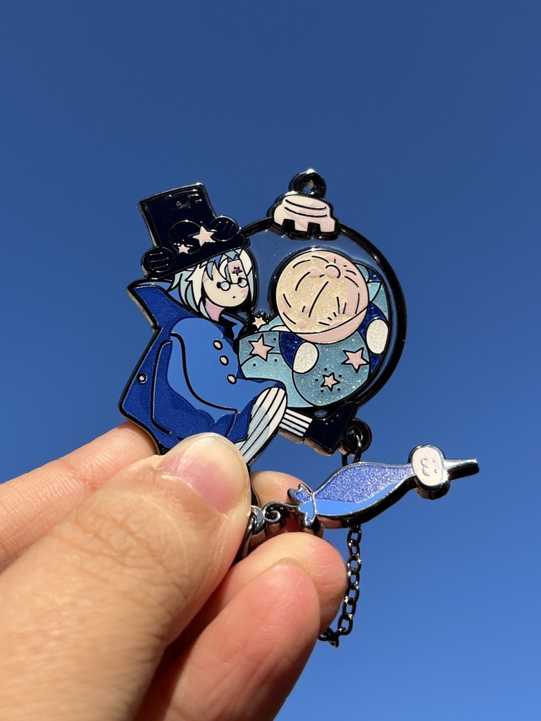 Dグレーピンバッジ(二種類)