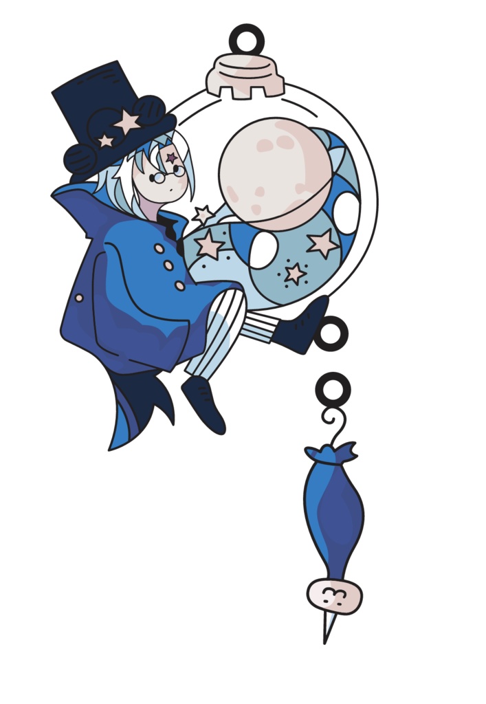 Dグレーピンバッジ(二種類)