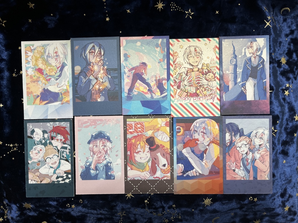 Dグレーポラロイド風トレカ(全10種類)