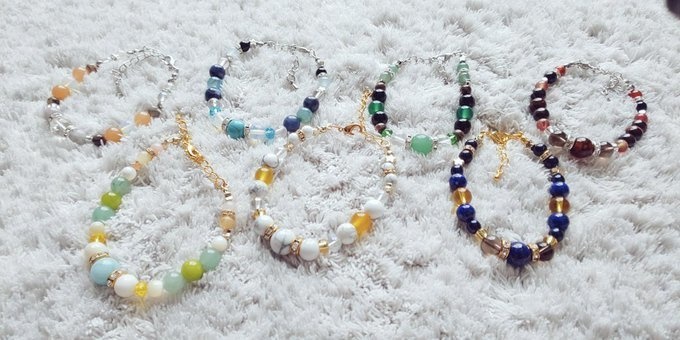 【sky非公式】エリアを綴ったブレスレット【二次創作】