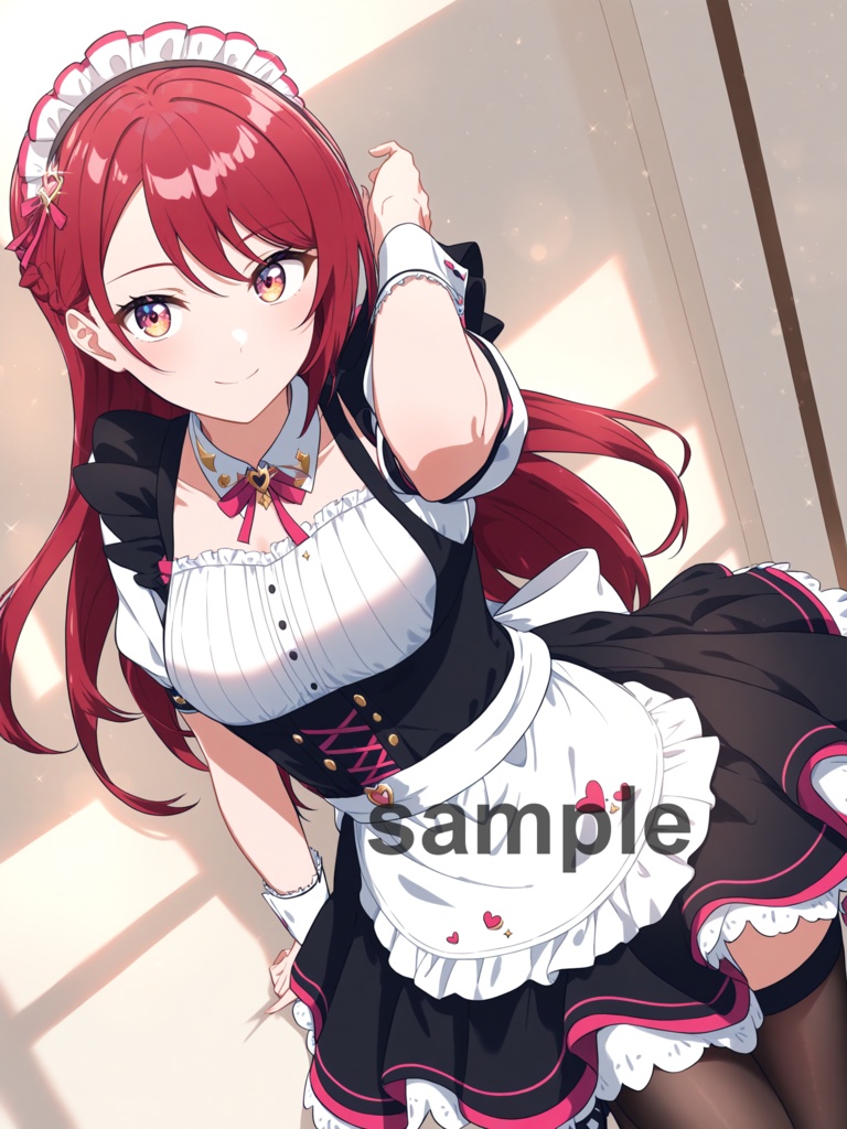 赤髪アイドル風美少女パックVol.1