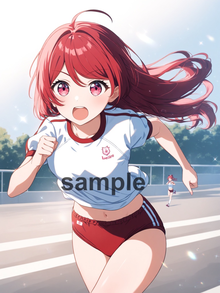 赤髪アイドル風美少女パックVol.1