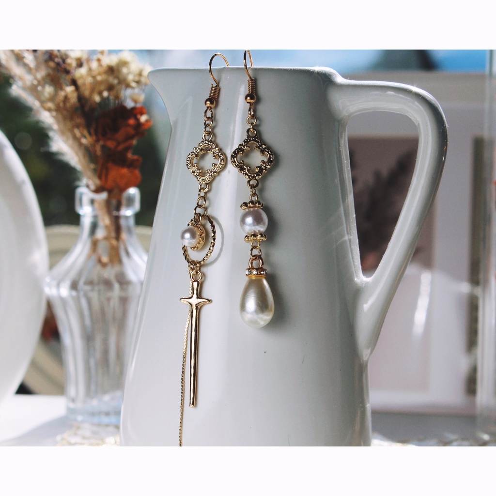 【おまけ付き】マオ誕生日記念モチーフピアス/イヤリング【探偵事務所桃源郷】