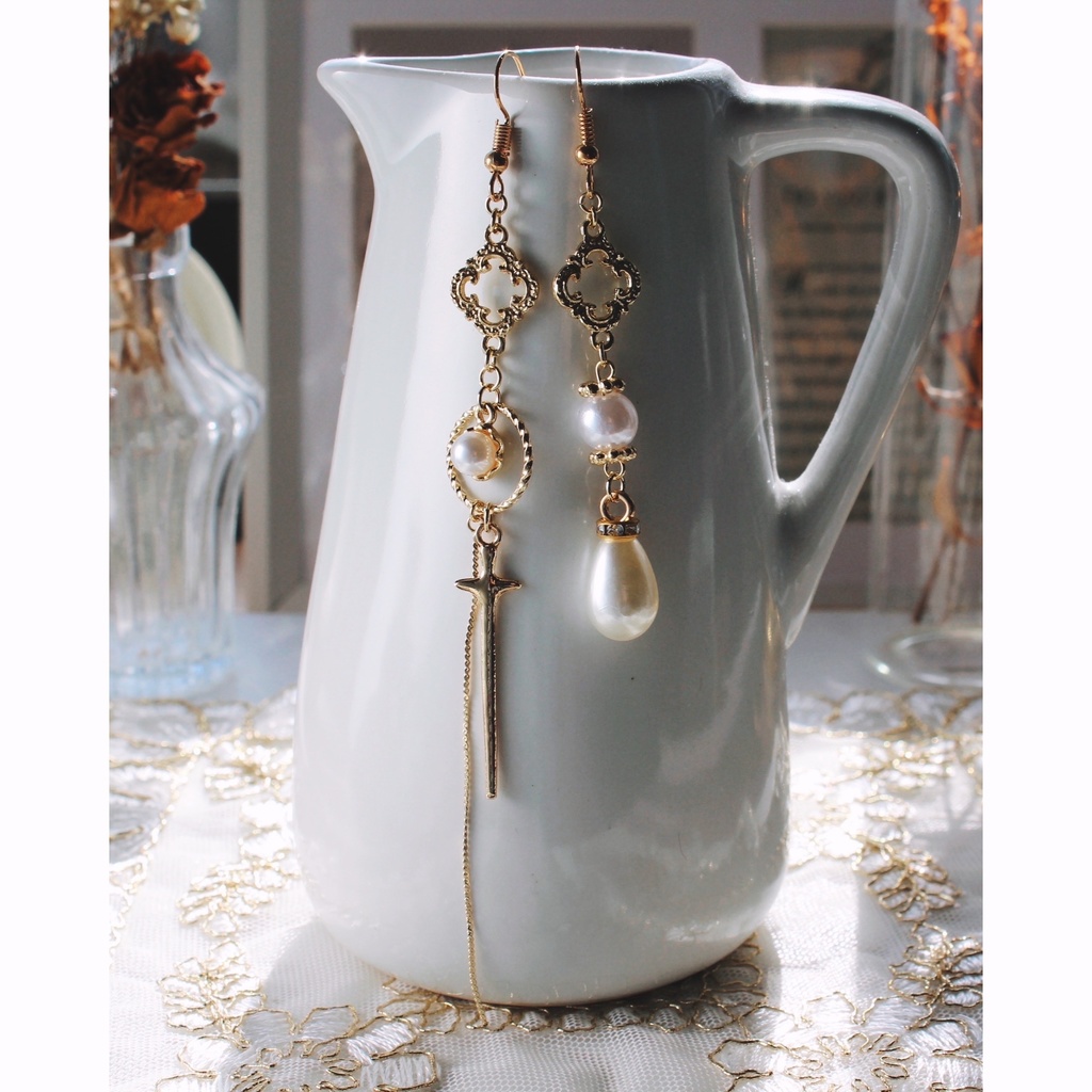 【おまけ付き】マオ誕生日記念モチーフピアス/イヤリング【探偵事務所桃源郷】