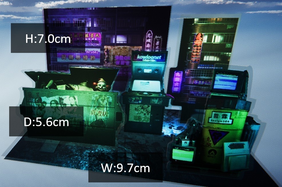 九龍縮景~ジオラマ城砦~