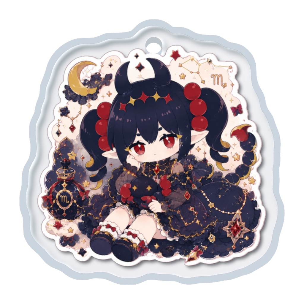おでかけ星座チャーム【蠍座のスコピナ】
