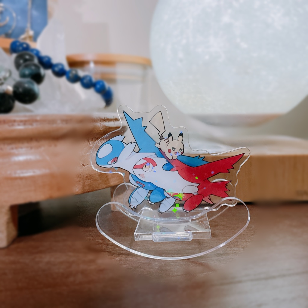 PKMN｜ラティ兄妹ゆらりアクリル