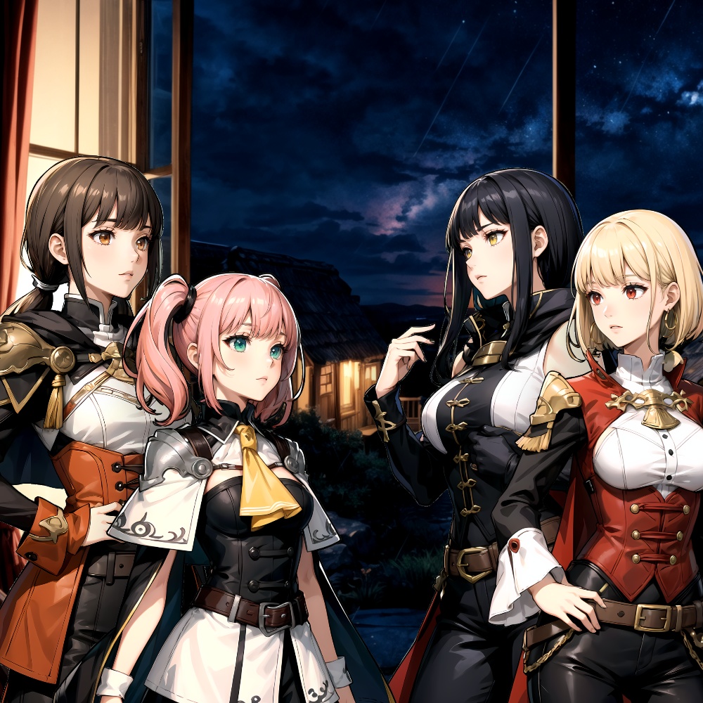 【TRPG/ゲーム/素材】立ち絵‗女性貴族 vol.1