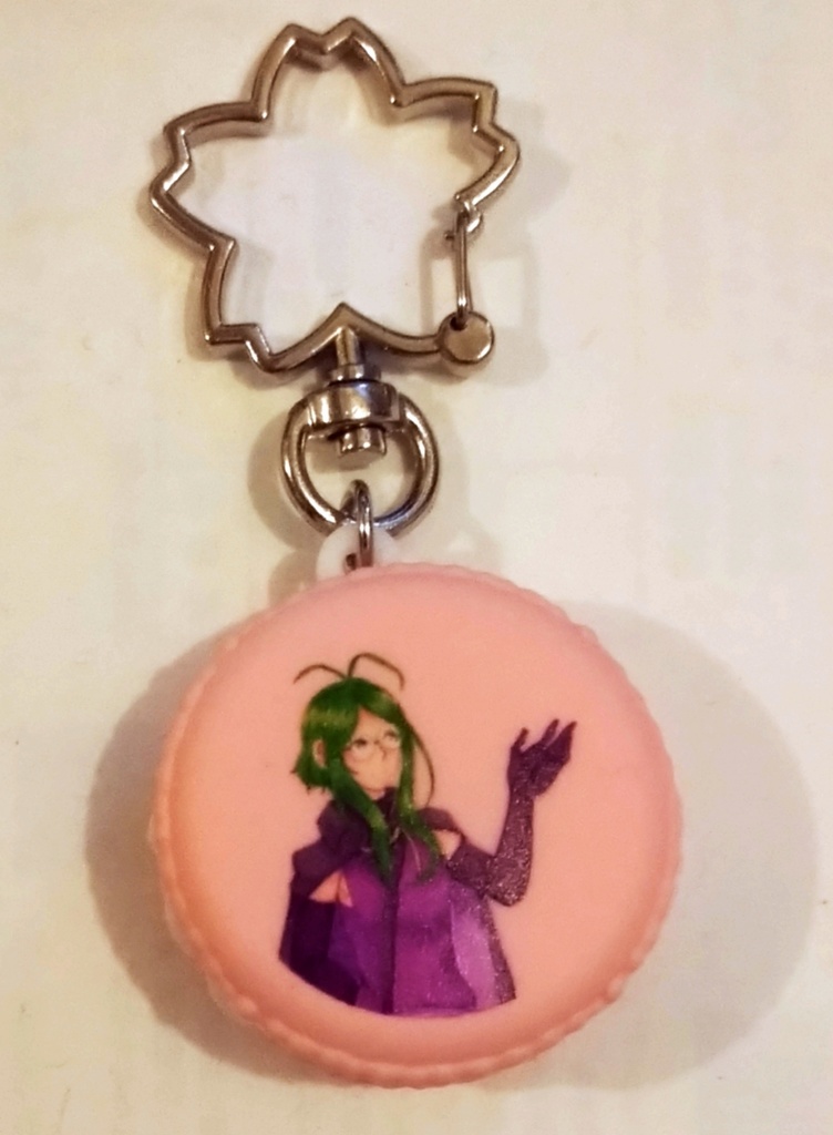 【一次創作】橘英マカロンキーホルダー