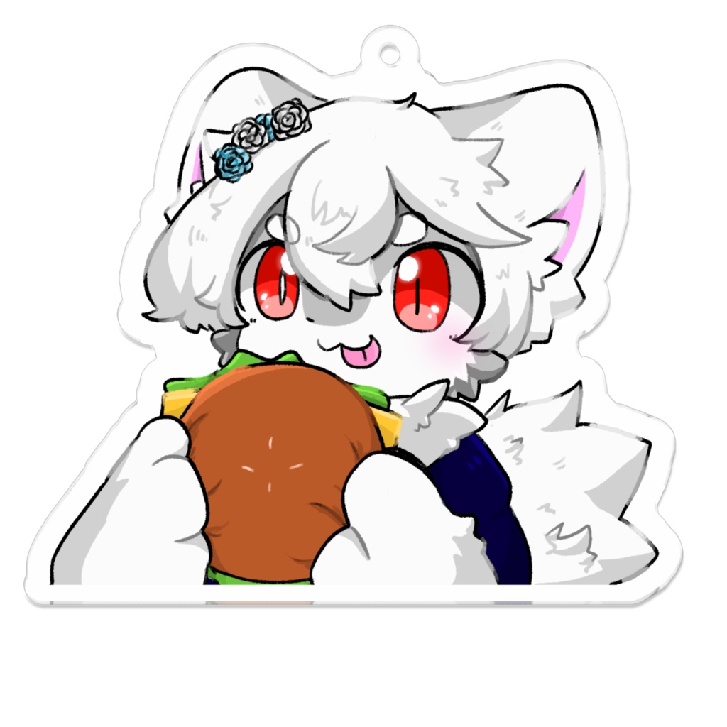 ghost with hamburger! アクキー